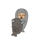 Seal Man,Harvey.（個別スタンプ：35）