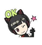 猫娘颱風（個別スタンプ：1）