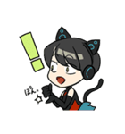 猫娘颱風（個別スタンプ：2）