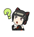 猫娘颱風（個別スタンプ：3）