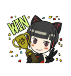 猫娘颱風（個別スタンプ：9）