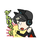 猫娘颱風（個別スタンプ：12）
