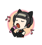 猫娘颱風（個別スタンプ：13）
