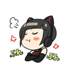 猫娘颱風（個別スタンプ：21）