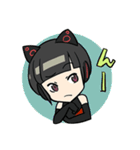 猫娘颱風（個別スタンプ：23）
