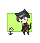猫娘颱風（個別スタンプ：34）