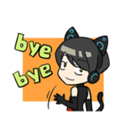 猫娘颱風（個別スタンプ：36）