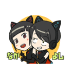 猫娘颱風（個別スタンプ：40）