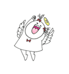 元気な女の子のスタンプ（個別スタンプ：24）