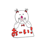 元気な女の子のスタンプ（個別スタンプ：28）