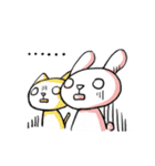 Cat Rabbit League-Baseball（個別スタンプ：28）