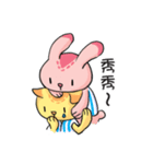 Cat Rabbit League-Baseball（個別スタンプ：33）