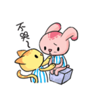 Cat Rabbit League-Baseball（個別スタンプ：34）