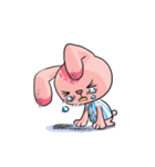 Cat Rabbit League-Baseball（個別スタンプ：35）