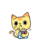 Cat Rabbit League-Baseball（個別スタンプ：38）