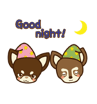 Chihuahua Brother's - Shiyairo ＆ Tramp（個別スタンプ：8）