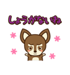 Chihuahua Brother's - Shiyairo ＆ Tramp（個別スタンプ：35）