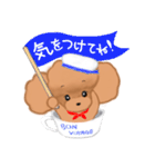 CUP POODLE プードルといろんなカップ（個別スタンプ：10）