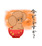 CUP POODLE プードルといろんなカップ（個別スタンプ：11）