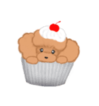 CUP POODLE プードルといろんなカップ（個別スタンプ：12）
