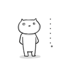 人の話を聞いてそうで聞いてないネコ（個別スタンプ：32）