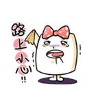 Mr. Tofu3~full in love with Tofu lady（個別スタンプ：16）