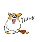 コーギー大豆くん！（個別スタンプ：34）