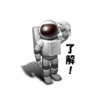 宇宙飛行士のスタンプ（個別スタンプ：2）