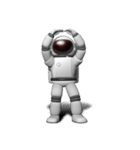 宇宙飛行士のスタンプ（個別スタンプ：3）