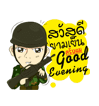 Police/Soldier thailand v.Eng/Isan（個別スタンプ：3）