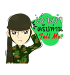 Police/Soldier thailand v.Eng/Isan（個別スタンプ：19）