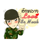 Police/Soldier thailand v.Eng/Isan（個別スタンプ：33）