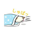 どうしても眠い文鳥（個別スタンプ：4）