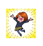 花畑なる子スタンプ1（個別スタンプ：1）