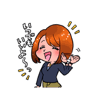 花畑なる子スタンプ1（個別スタンプ：25）