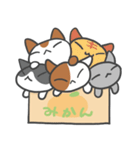 箱ねこ[みかん]（個別スタンプ：33）