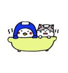 ペンギンと猫のくららの平和な日常（個別スタンプ：13）