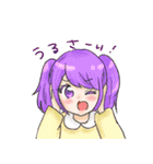 colorful girlsスタンプ（個別スタンプ：21）
