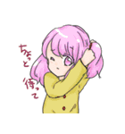 colorful girlsスタンプ（個別スタンプ：29）