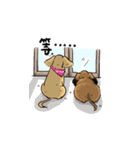 BowBow ＆ MeiMei（個別スタンプ：1）