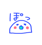 青ペンイラスト  アザラシ編（個別スタンプ：37）