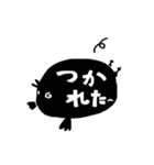 飛べないカラス [文字見やすい]（個別スタンプ：20）