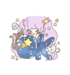 宇宙人と地球人と猫の日常（個別スタンプ：10）