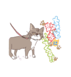 宇宙人と地球人と猫の日常（個別スタンプ：14）