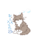 宇宙人と地球人と猫の日常（個別スタンプ：36）