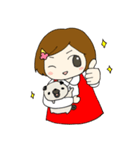 石油王と結婚したいハルサキちゃん（個別スタンプ：1）