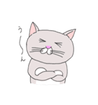 灰白 ねこはち（個別スタンプ：26）