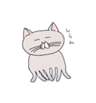 灰白 ねこはち（個別スタンプ：28）