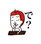 りんごマン参上（個別スタンプ：4）