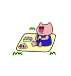 うさめがねの日常（個別スタンプ：34）